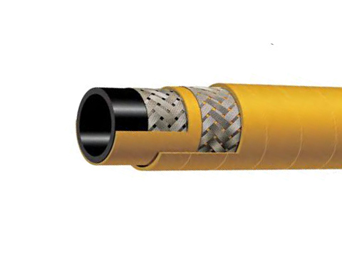 600PSI high temperature oil resistant braided steel wire air hose